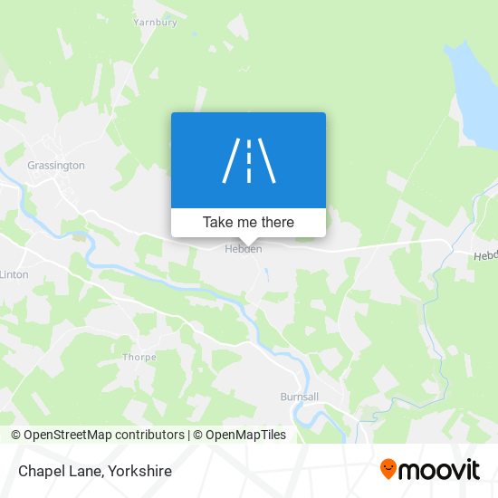 Chapel Lane map