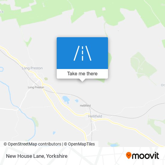 New House Lane map