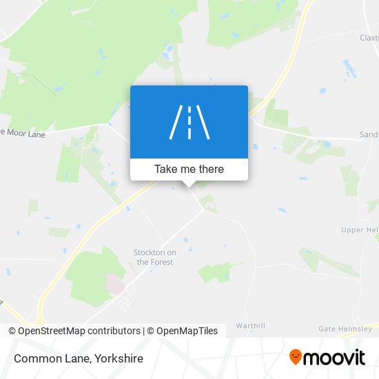 Common Lane map