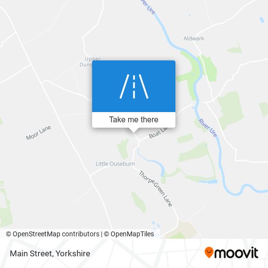 Main Street map
