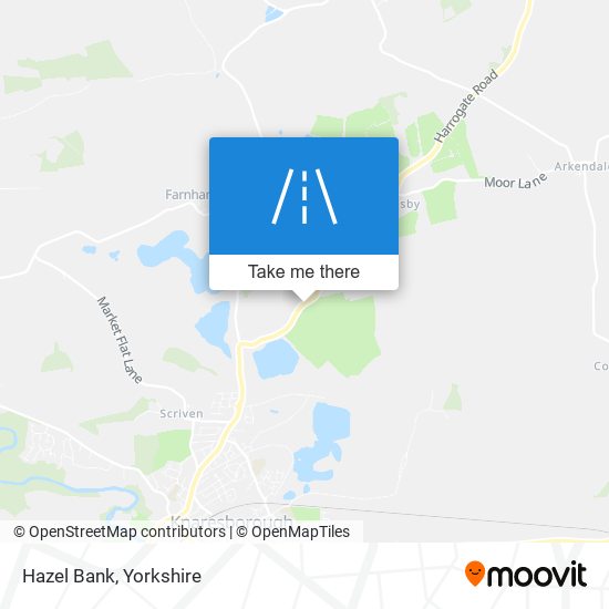 Hazel Bank map