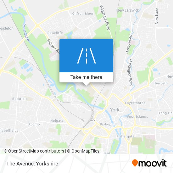 The Avenue map