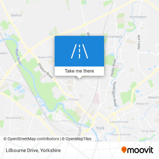 Lilbourne Drive map