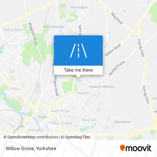 Willow Grove map