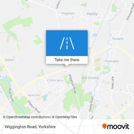 Wiggington Road map