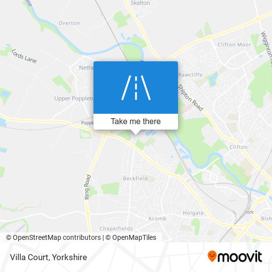 Villa Court map