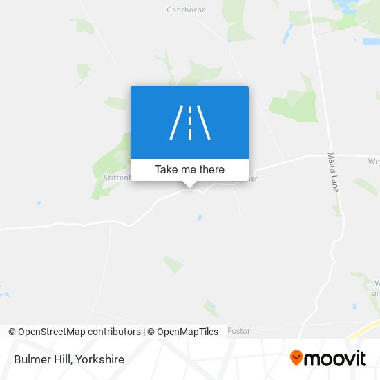 Bulmer Hill map