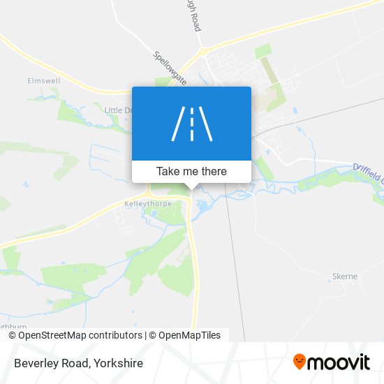 Beverley Road map