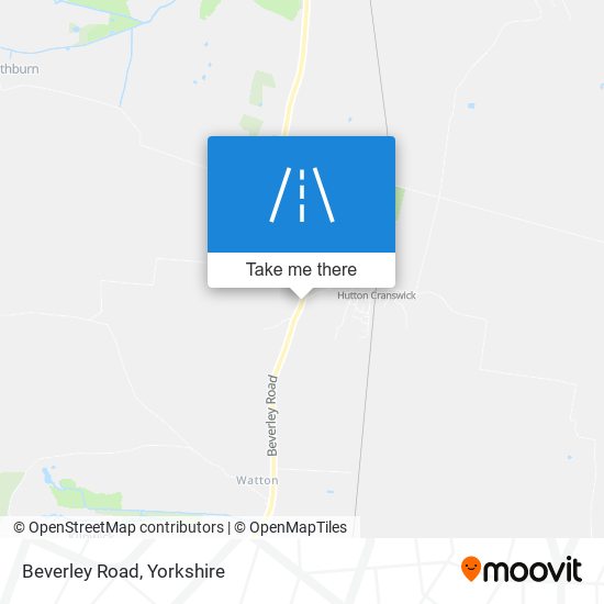 Beverley Road map