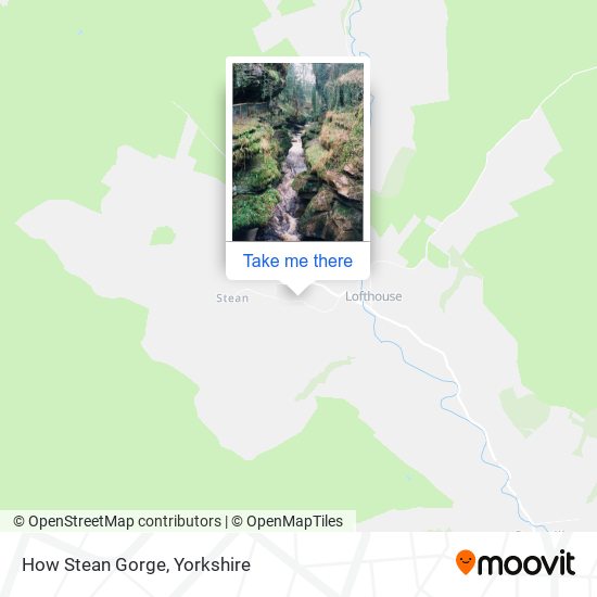 How Stean Gorge map