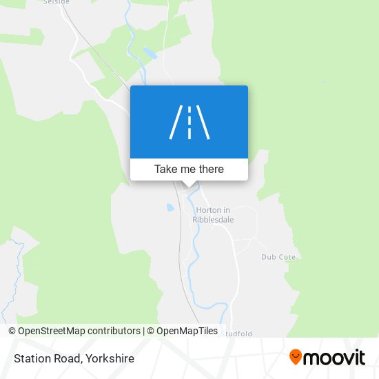 Station Road map