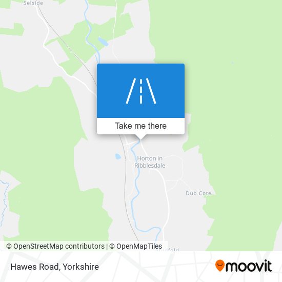 Hawes Road map