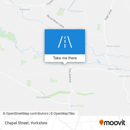 Chapel Street map