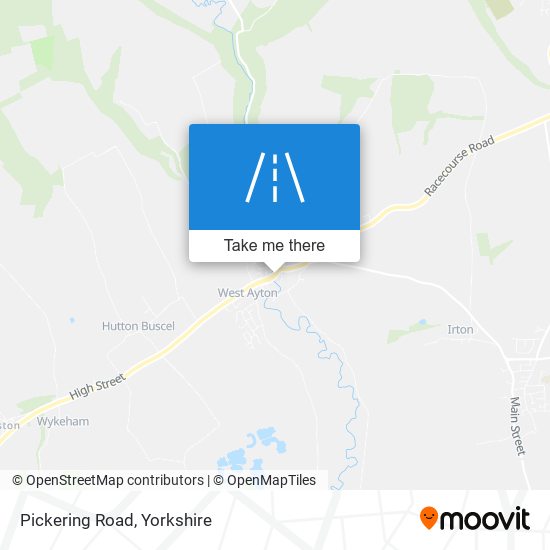 Pickering Road map