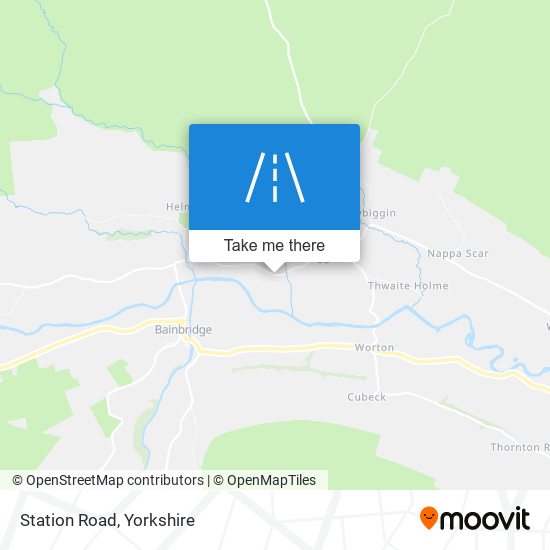 Station Road map