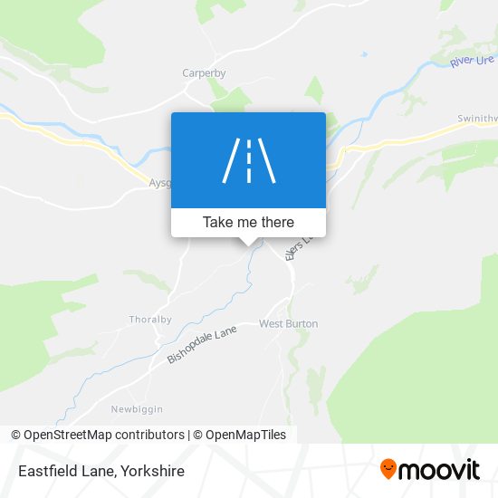 Eastfield Lane map
