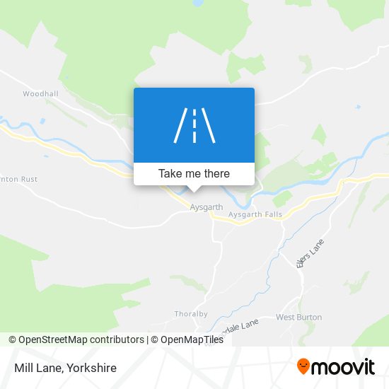 Mill Lane map