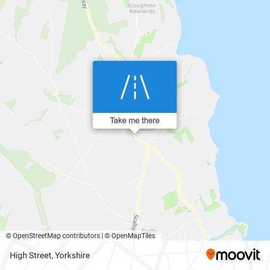 High Street map