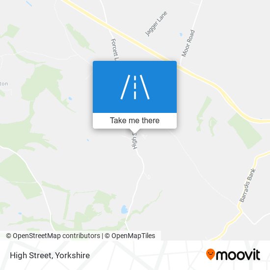 High Street map