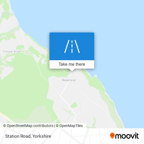 Station Road map
