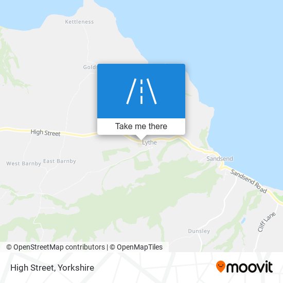 High Street map