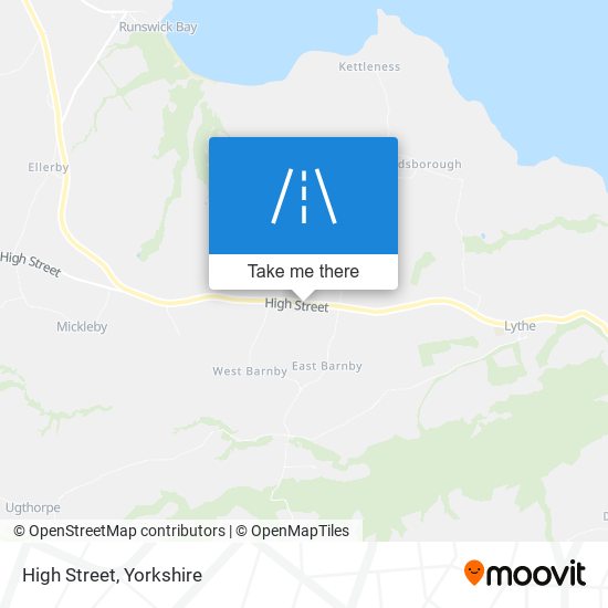 High Street map