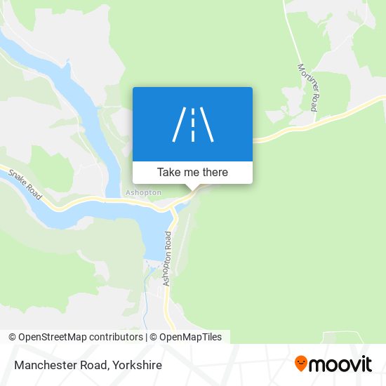 Manchester Road map