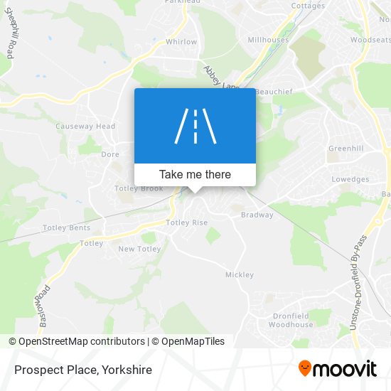 Prospect Place map