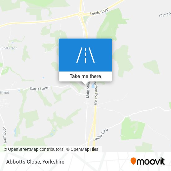 Abbotts Close map