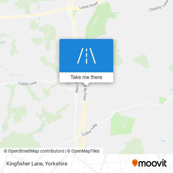 Kingfisher Lane map