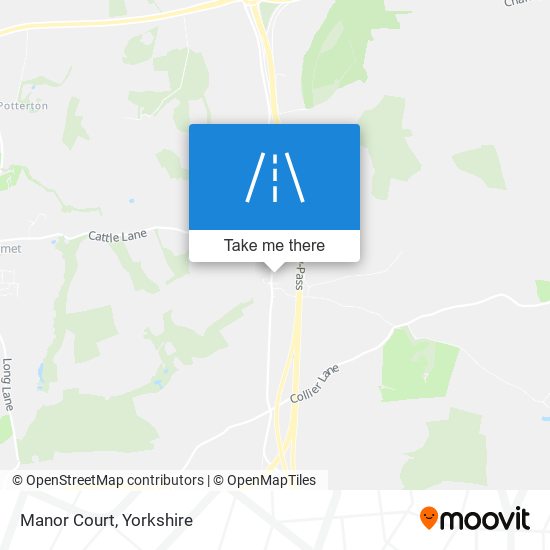 Manor Court map