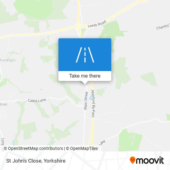 St John's Close map