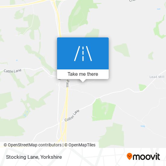 Stocking Lane map