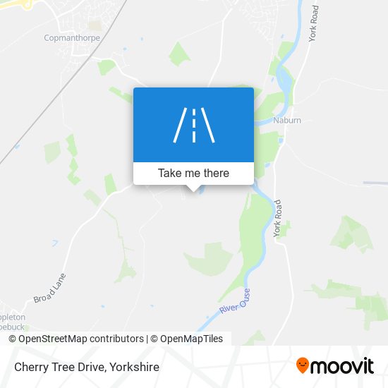 Cherry Tree Drive map