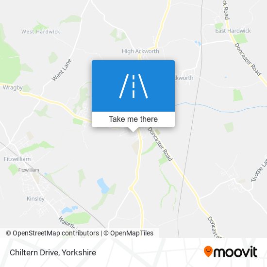 Chiltern Drive map