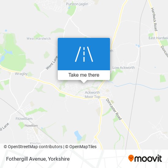 Fothergill Avenue map