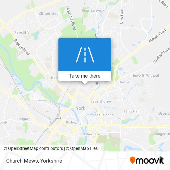 Church Mews map