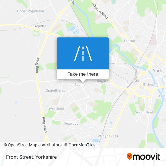 Front Street map