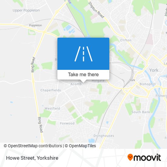Howe Street map