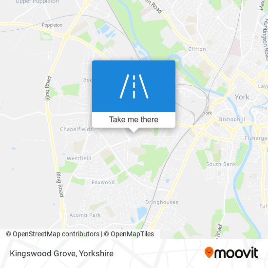 Kingswood Grove map