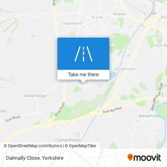 Dalmally Close map