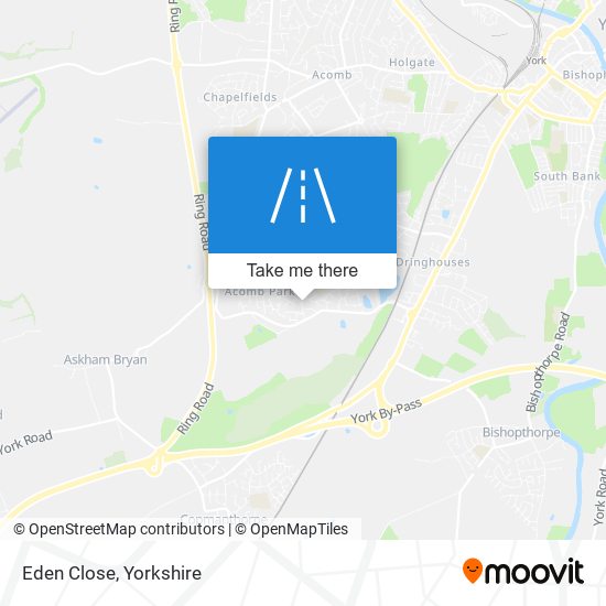 Eden Close map
