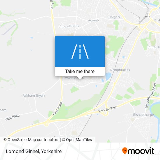 Lomond Ginnel map