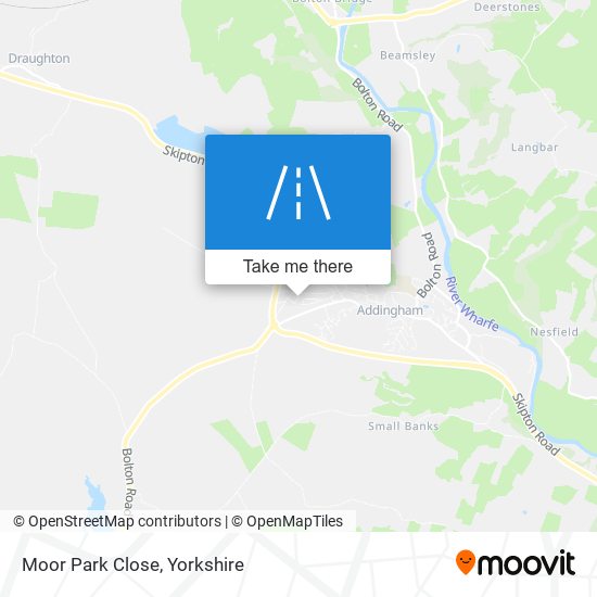 Moor Park Close map