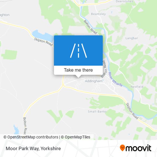 Moor Park Way map