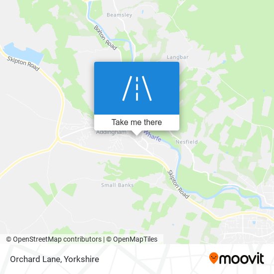 Orchard Lane map