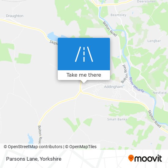 Parsons Lane map