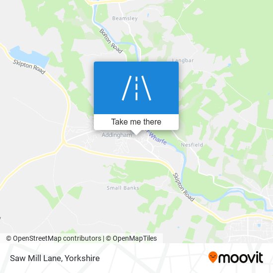 Saw Mill Lane map