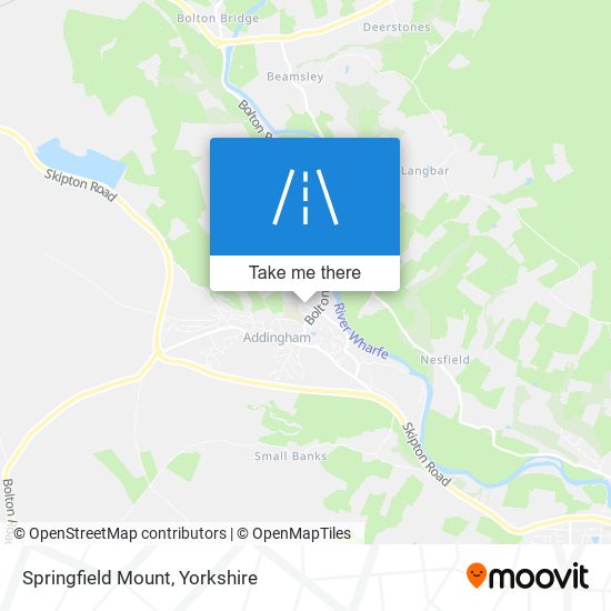 Springfield Mount map
