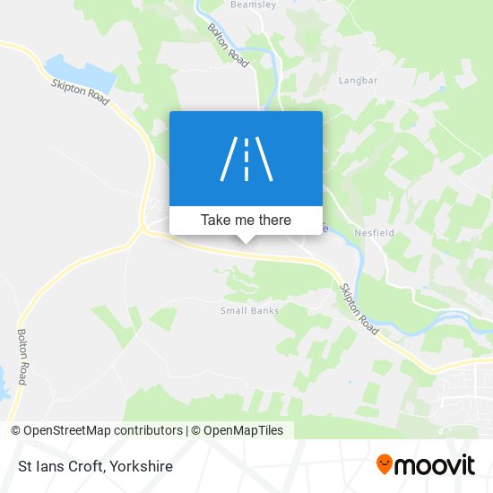 St Ians Croft map